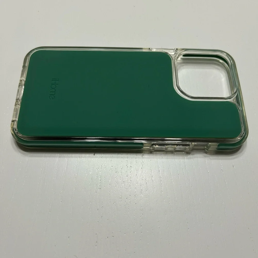 iHome Green Phone Case for iPhone 14 Pro Max